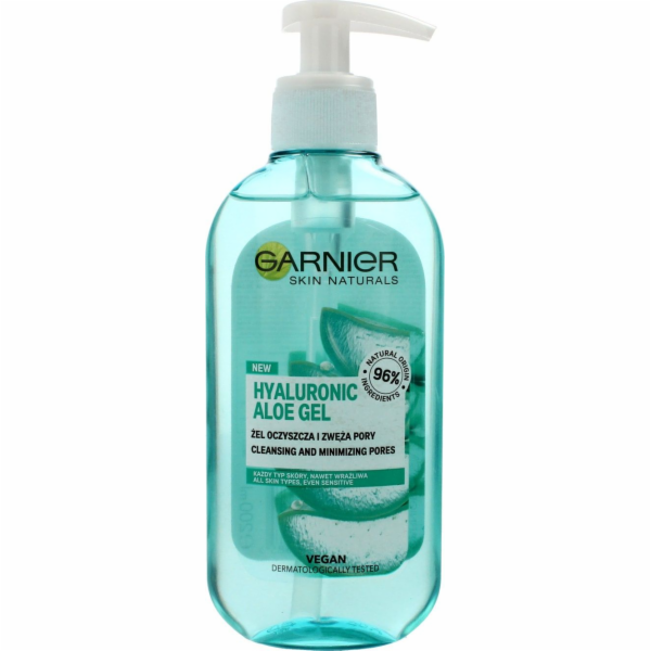 Garnier Skin Naturals Hyaluronic Aloe Cleansing Gel a zúžení pórů - pleť všech typů 200 ml