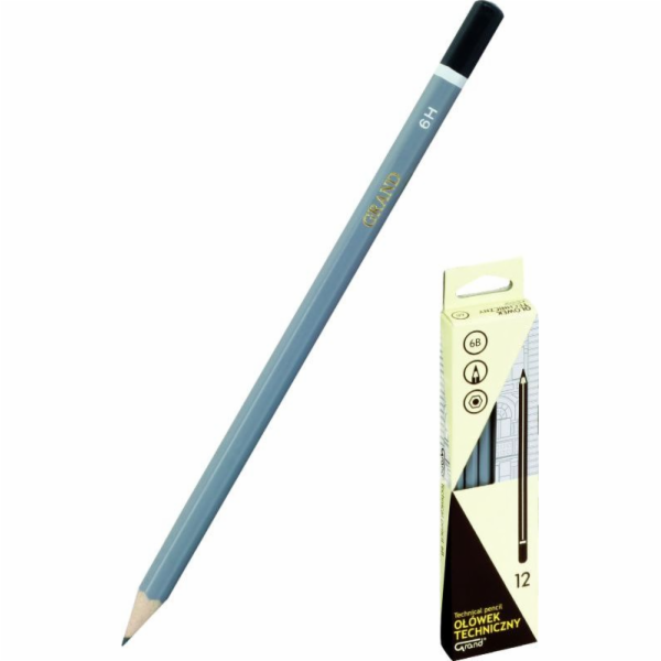Grand Technical Pencil 6B Grand (12)