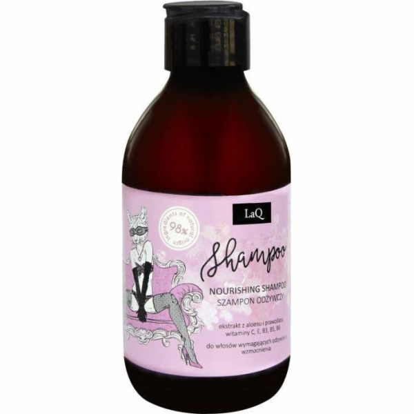 Laq Laq Noushing Shampoo Nouring Hair Šampon Kocica Peony 300 ml | Doručení zdarma od PLN 250
