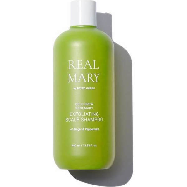 Ratited Green Real Mary Šampon exfoliační pokožku hlavy, 400 ml,