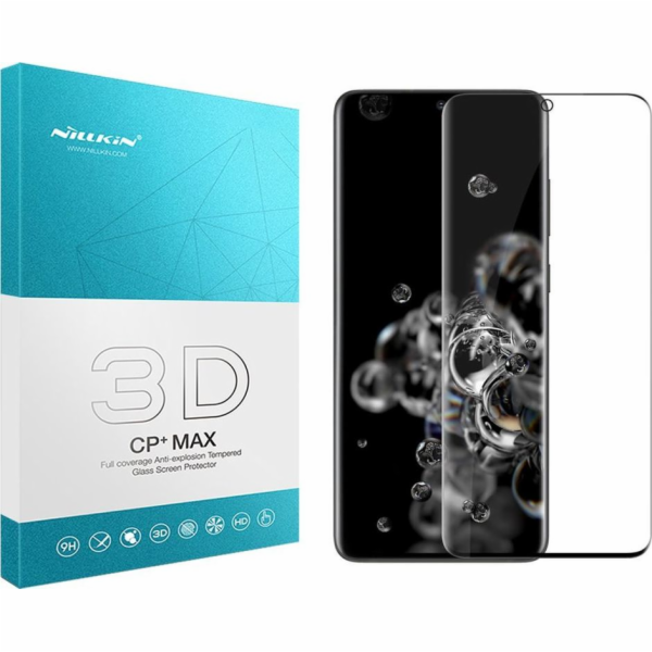 Nillkin Glass Nillkin 3D CP+ Max Galaxy S20 Ultra - Universal Black