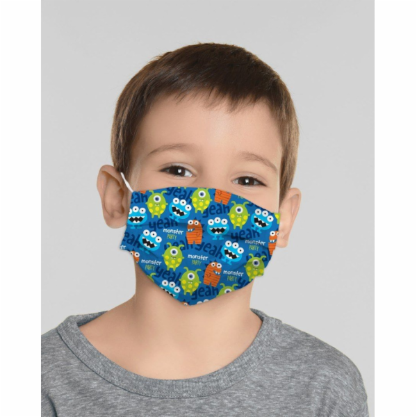 Ochranná maska ??Omega Children s Ochranná maska ??opakovaně použitelného melounu 100% bavlny