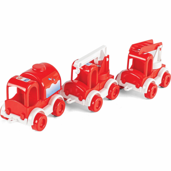 Set 3 auta Kid Cars Fire Brigade