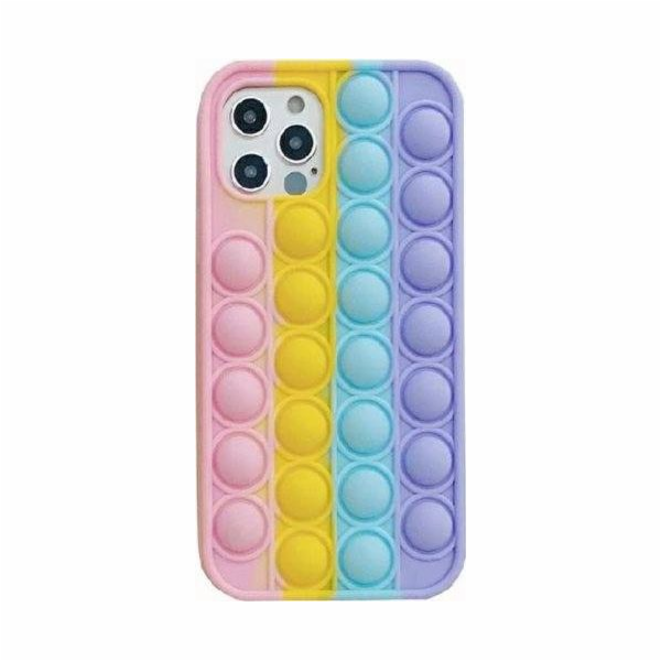 Antistresové pouzdro na iPhone 11 Pro Max růžové/žluté/modré/fialové