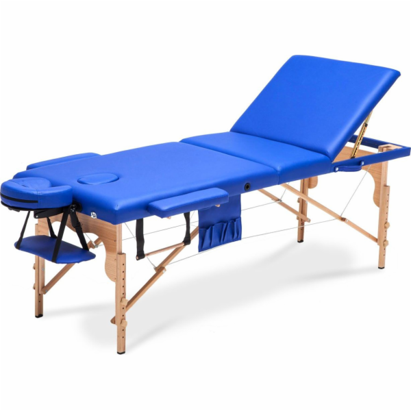 Body Table, 3-segmentové masážní lůžko, univerzální dřevěné