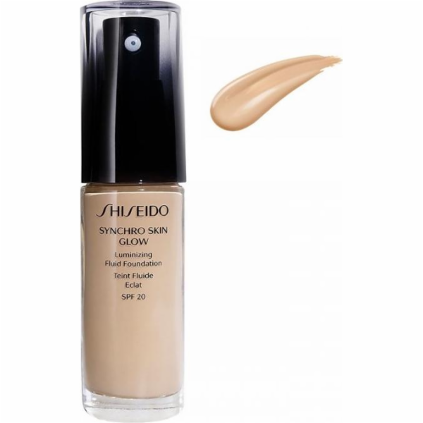 Shiseido Shiseido_Synchro Skin Glow Louminizing Fluid Foundation Spf20 Liquid Foundation Golden 1 30 ml
