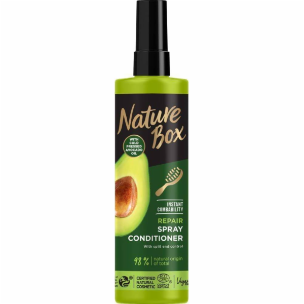 Nature Box Nature Box_Repair Spray Conditioner Regenerační sprej Spray Dimted Hair Spray z Awocado 200ml