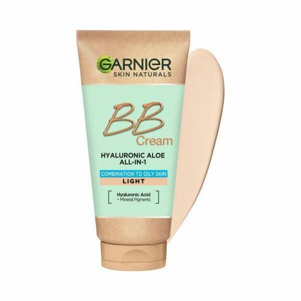 Garnier Garnier_Hyaluronic Aloe All-in-1 BB Cream Hydratující BB krém pro smíšené a mastné kožní světlo 50 ml