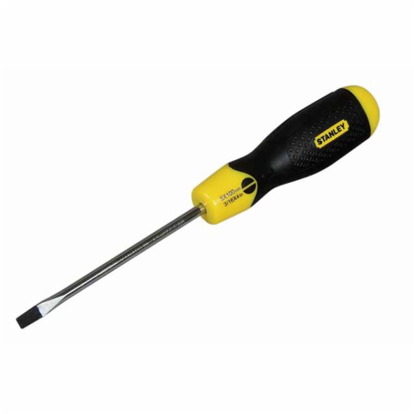 Stanley Flat Screwdriver Cushiongrip 8x150mm 64-921