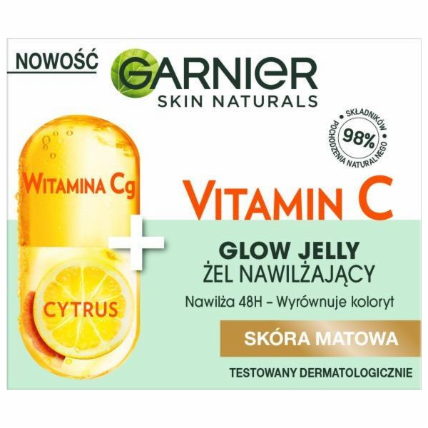 Garnier Garnier_skin Naturals Vitamin C Glowjelly zvlhčovací gel pro matnou kůži 50 ml