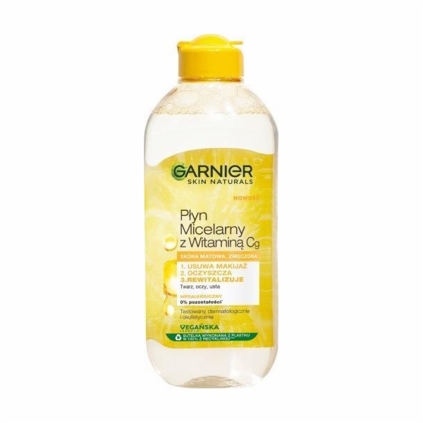 Garnier Garnier_skin Naturals Micellar Fluid s vitaminem CG pro matný a unavený 400 ml