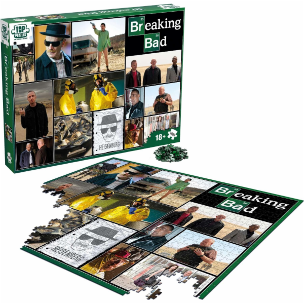 Vítězné pohyby Puzzle 1000 Breaking Bad Color