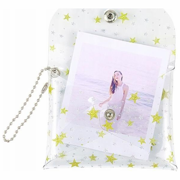 Loveinstant Case Case Foto Case pro Fujifilm Instax Mini 11 9 8 7 Gold Stars