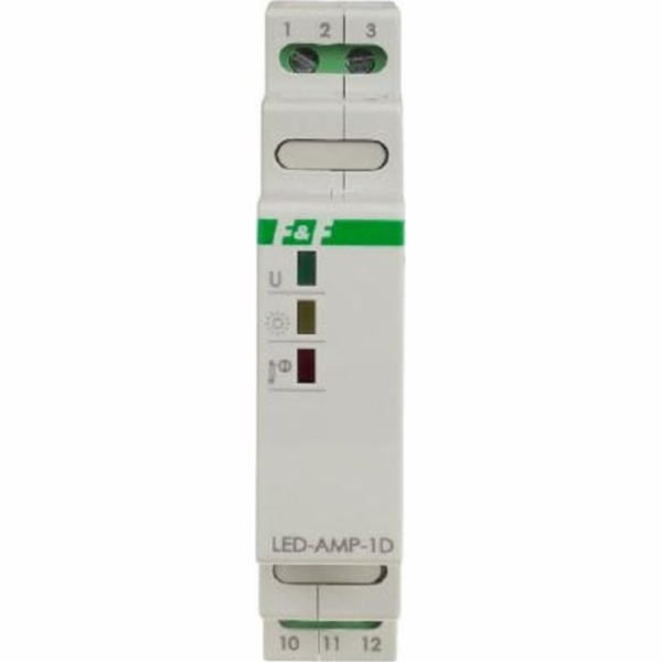 F&F zesilovač signálu pro LED pro osvětlení LED 12/24 V DC pro železnici DIN LED-PAP-1D