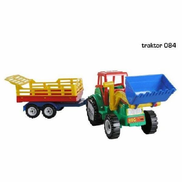 CHOIŃSKI Traktor s lžící a přívěsem - CHOIŃ 084