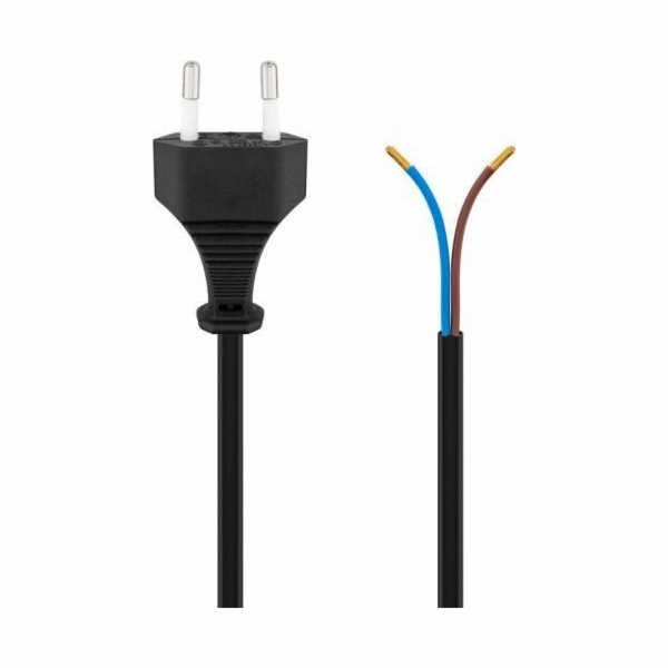 Goobay Euro Connection Cable (C CEE 7/16) 1,5 m H03VVH2-F 2x0.75 50085