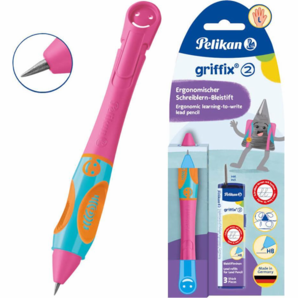 Griffix Pencil Lovely Pink Blister l