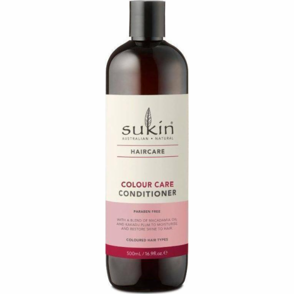 Sukin, péče o živiny v barvě pro barvené vlasy, 500 ml