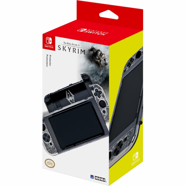 Hori Protective Snap & Go Skyrim Protector Coverlays on Nintendo Switch (NSW-065U)
