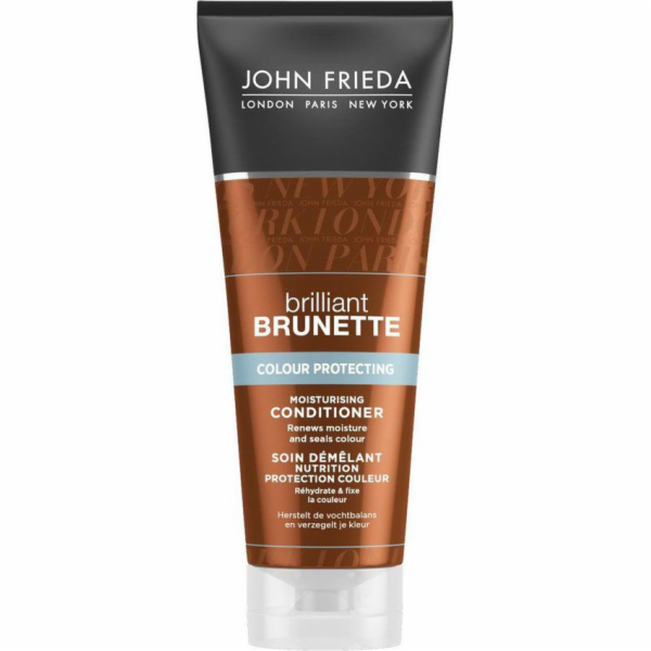 John Frieda Brilliant Brunette Dark Hair Conditioner Ochrana barva ochrana 250 ml