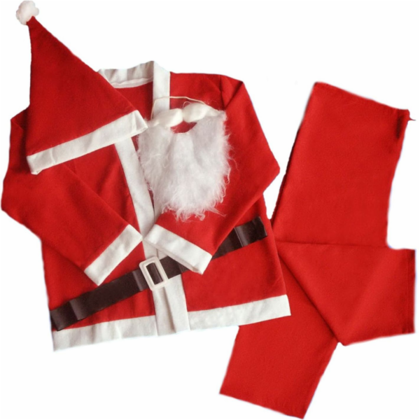 Oblek Bulinex Santa 5dílný červený velikost XL (39-252)