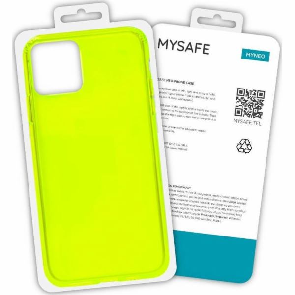 MySafe MySafe Case Neo iPhone 12 Mini Yellow Box