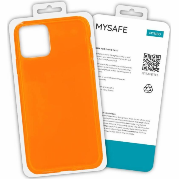 MySafe MySafe Case Neo iPhone 12 Mini Orange Box