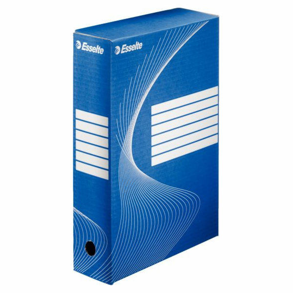 Esselte Box, archivační box Krabice šířka 80mm modrá (10K029C)