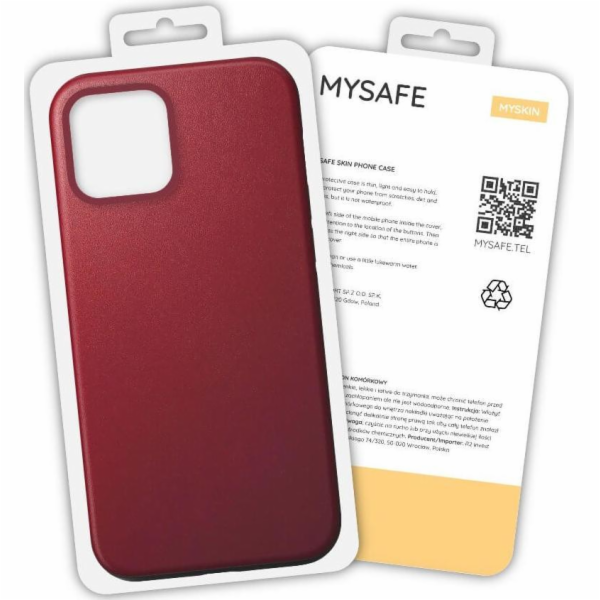 MySafe mysafe pouzdro Skin iPhone 11 Pro Max Bordowy Box