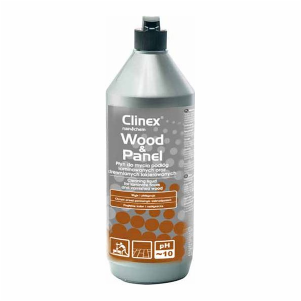 Clinex promývací kapalina pro dřevěné podlahy a panely 1L (77-689)