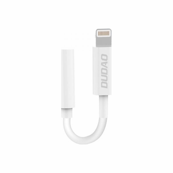 Dudao Lightning USB adaptér - Jack 3,5 mm bílý (Dudao_20200226113316)