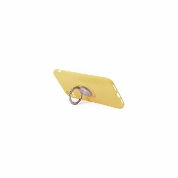 Silikonový prsten silikonového kruhu xiaomi redmi Poznámka 9 5G 2021 Žlutá