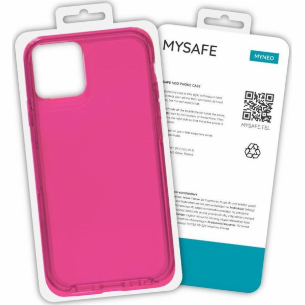 MySafe MySafe Case Neo iPhone XR Pink Box