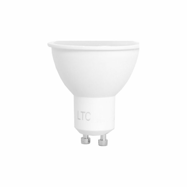 LTC PS LTC LED žárovka, GU10, SMD, 5W, 230V, studené bílé světlo, 400lm.