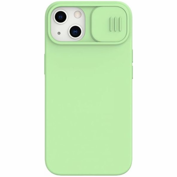 Nillkin Nillkin Camshield Silky Magnetic - Apple iPhone 13 pouzdro s krytem fotoaparátu (máta zelená)