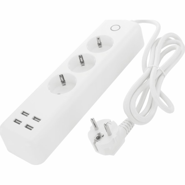 LTC Smart Home 3 Power Strip 1,7 m White (LXU401)