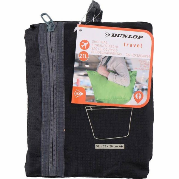 Dunlop Dunlop - skládací nákupní taška (černá)