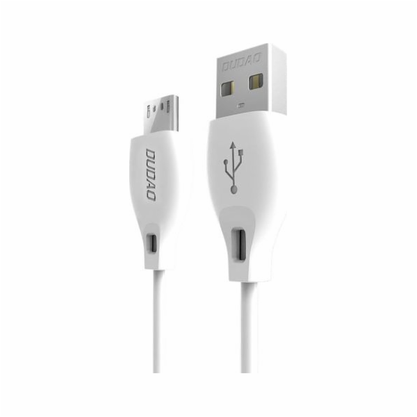 Dudao USB -a USB kabel - microUSB 2 m White (52154)