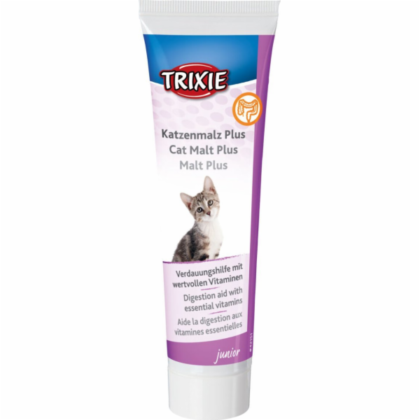 Trixie Cat Malt Plus, Excontoring Paste, pro koťata, 100G