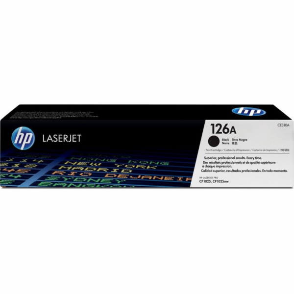 HP Toner CE310A č. 126A (černá)