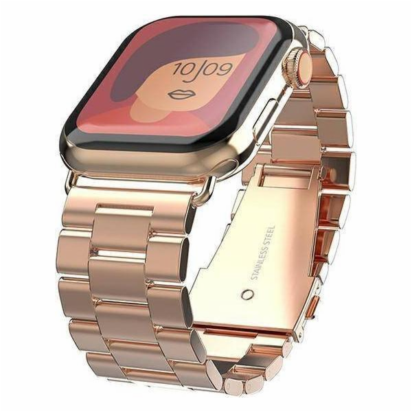 Merkur Mercury Base Metal Apple Watch 42 mm růžové zlato/růžové zlato