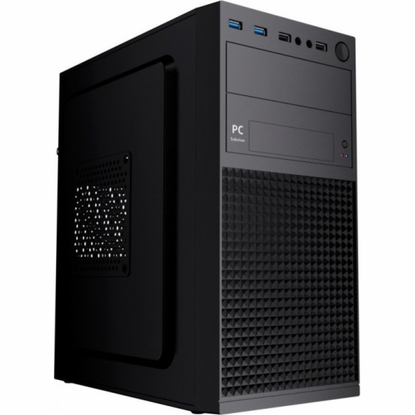 Gembird Mini-tower computer case Fornax K300 Micro-ATX 2x USB 3.0 + 2x USB 2.0 black