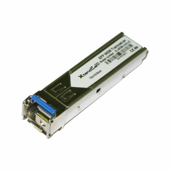 XtendLan mini GBIC SFP, LC, 1000Base-LX, 3km, WDM, TX1310nm/RX1550nm, HP kompatibilní