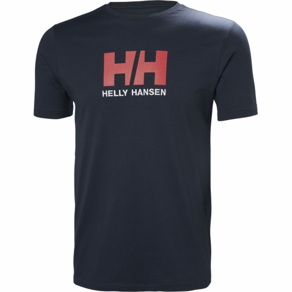 Helly Hansen Pánské tričko s logem tričko Navy Blue S (33979-597)