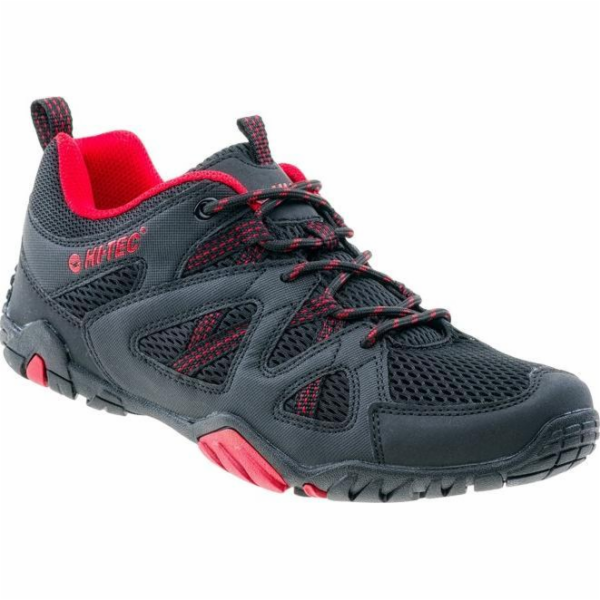 Hi-Tec Ranggo Black and Red Men s Trekking Shoes 43
