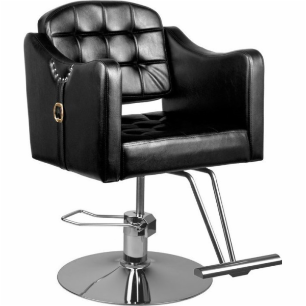 Activeshop Hair System System Hairdressing Chair 0-90 Black
