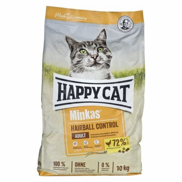 Happy Cat Happy Cat Minkas Hairball Control - Proti Activity, drůbež 10 kg