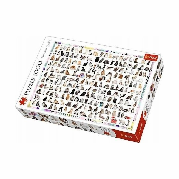 Trefl Puzzle 1000 Elements - 208 koček