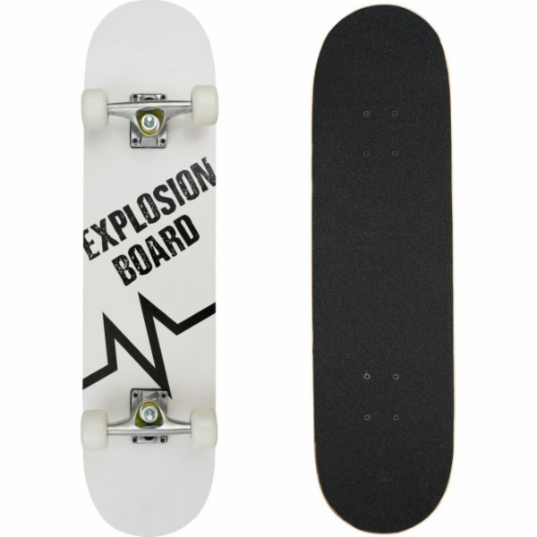Skateboard Master Skateboard Explosion Board - White
