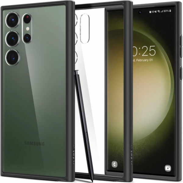 Spigen Spigen Ultra Hybrid, Black - Samsung Galaxy S23 Ultra